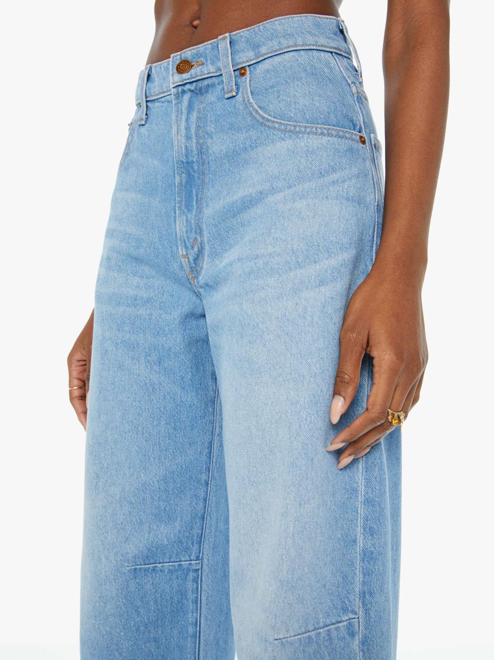 Women Wide Leg | Mother Denim SNACKS! The Kegger Skimp - Check, Please