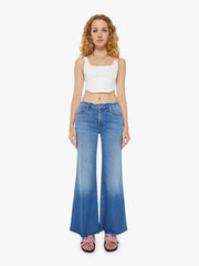 Women Wide Leg | Mother Denim The Roller Fray - Work Hard Play Hard