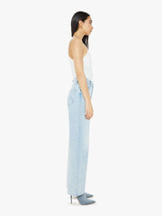 Women Wide Leg | Mother Denim The Spinner Zip Sneak - Light As A Feather
