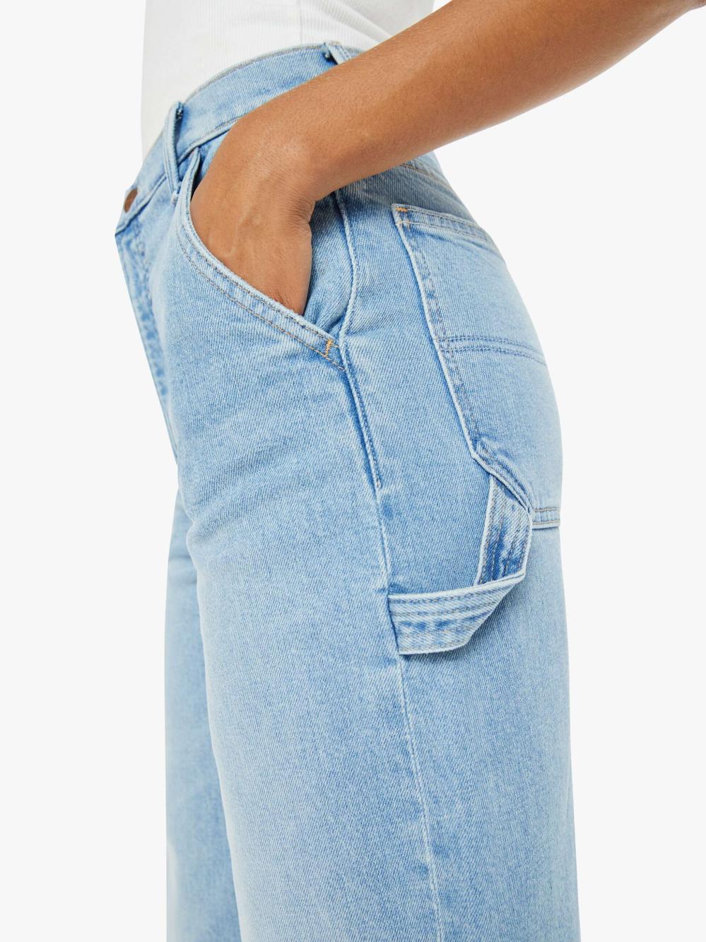 Women Wide Leg | Mother Denim The Stud Finder Flood - Ivy League Cowboy